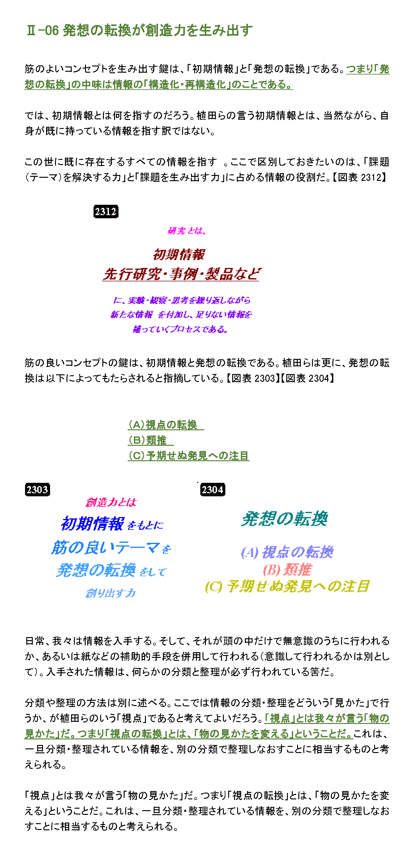 発想の転換が創造力を生み出す