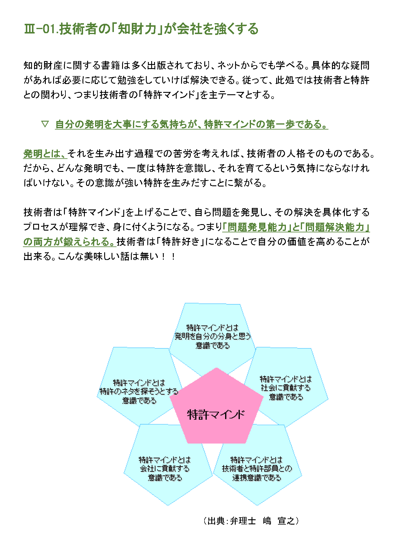 技術者の「知財力」が会社を強くする