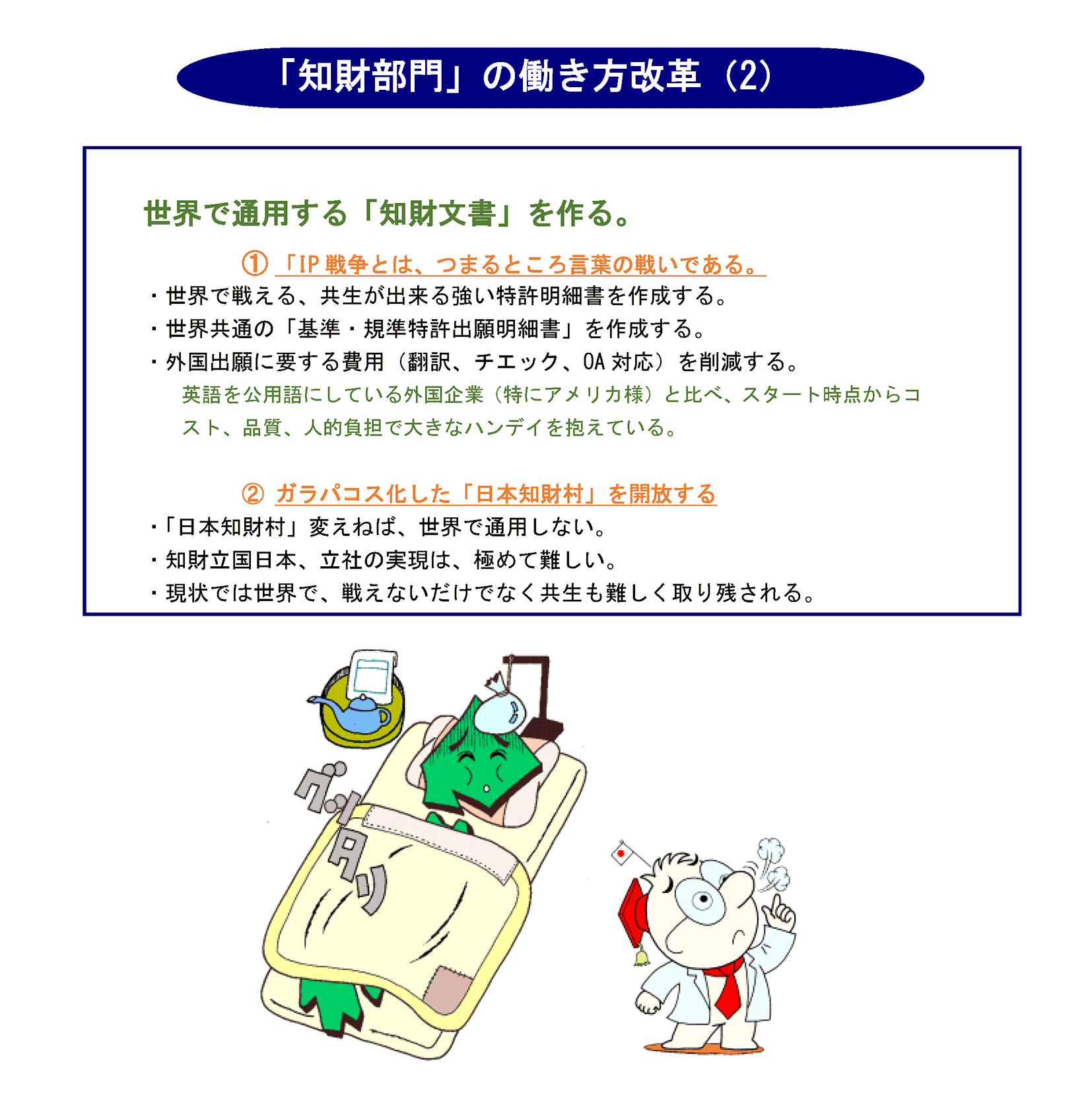 「知財部門」の働き方改革（2）